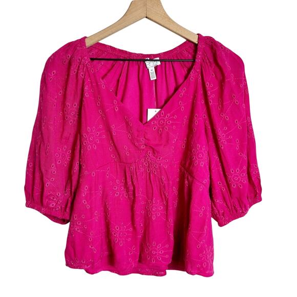 SOFIA JEANS BY SOFIA VERGARA WOMEN'S SIZE MEDIUM BRAND NEW WITH TAGS VERY BERRY - Picture 2 of 5